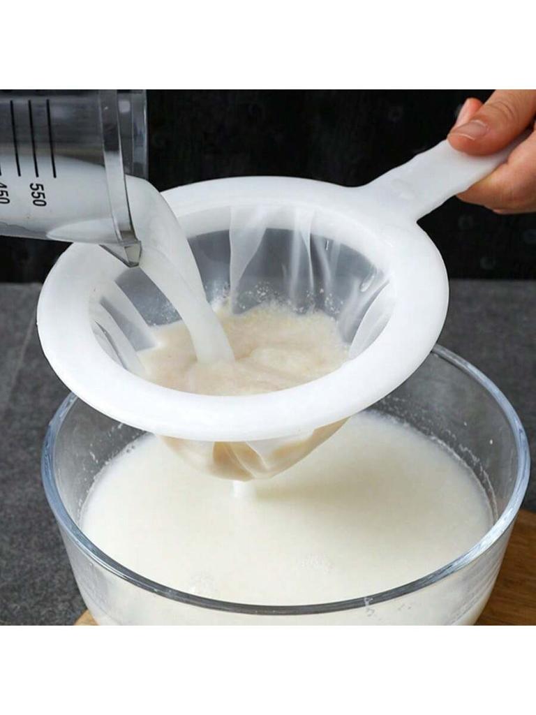 1 Stück Multifunktions-Filtersieb, Sojamilchfilter, Lebensmittelfiltersieb, Saft-Mehl-Filter, Küchensiebe, Siebe Feinmaschig