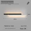 Modern Minimalist LED Strip Wall Lamp