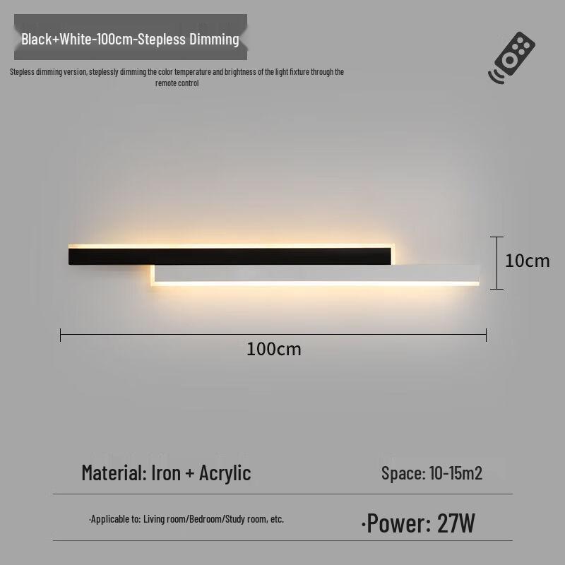 Modern Minimalist LED Strip Wall Lamp