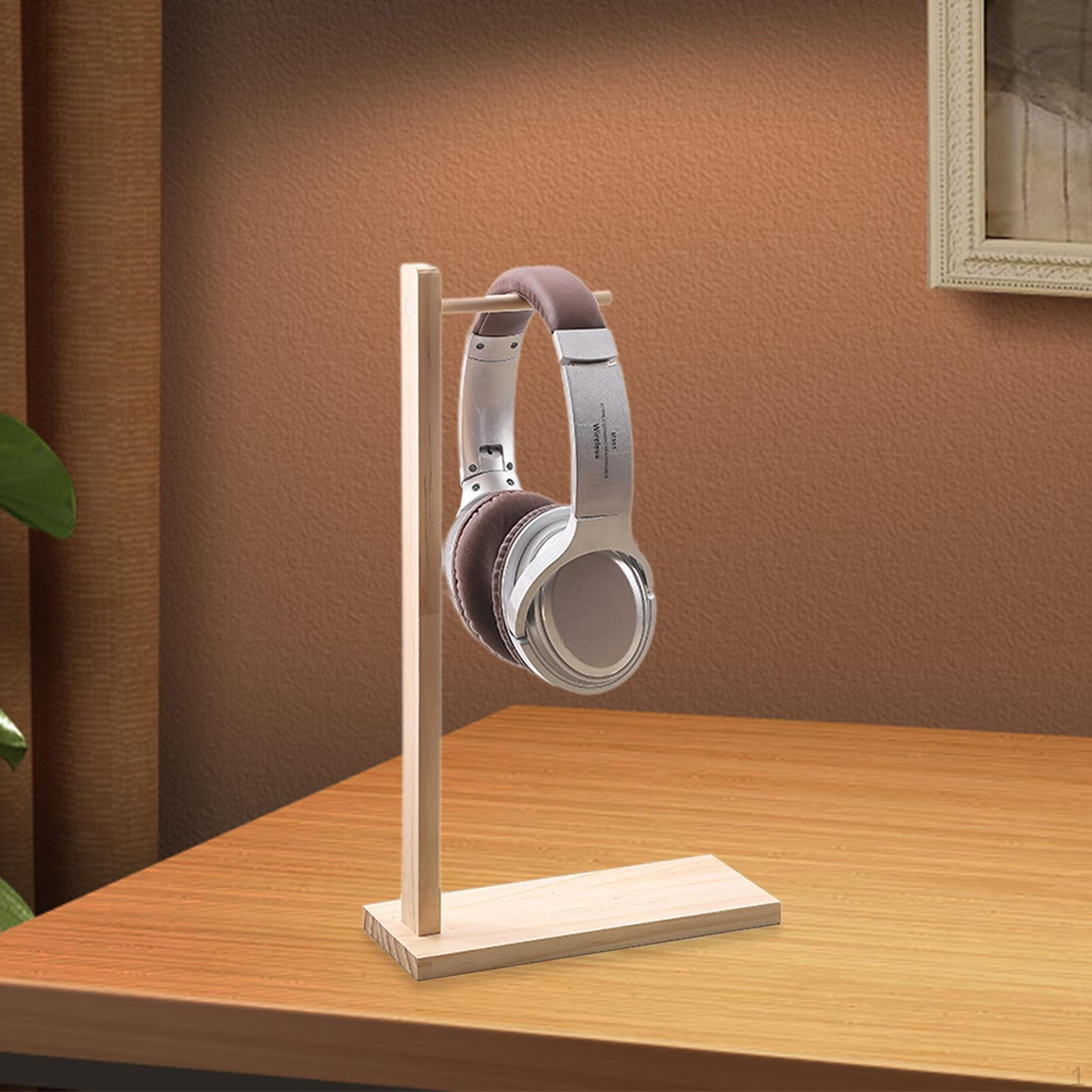 

Стойки для наушников на стол, деревянный держатель для слушателя, универсальные столешницы -Holzpiel - подставка для гарнитуры, Wood Color