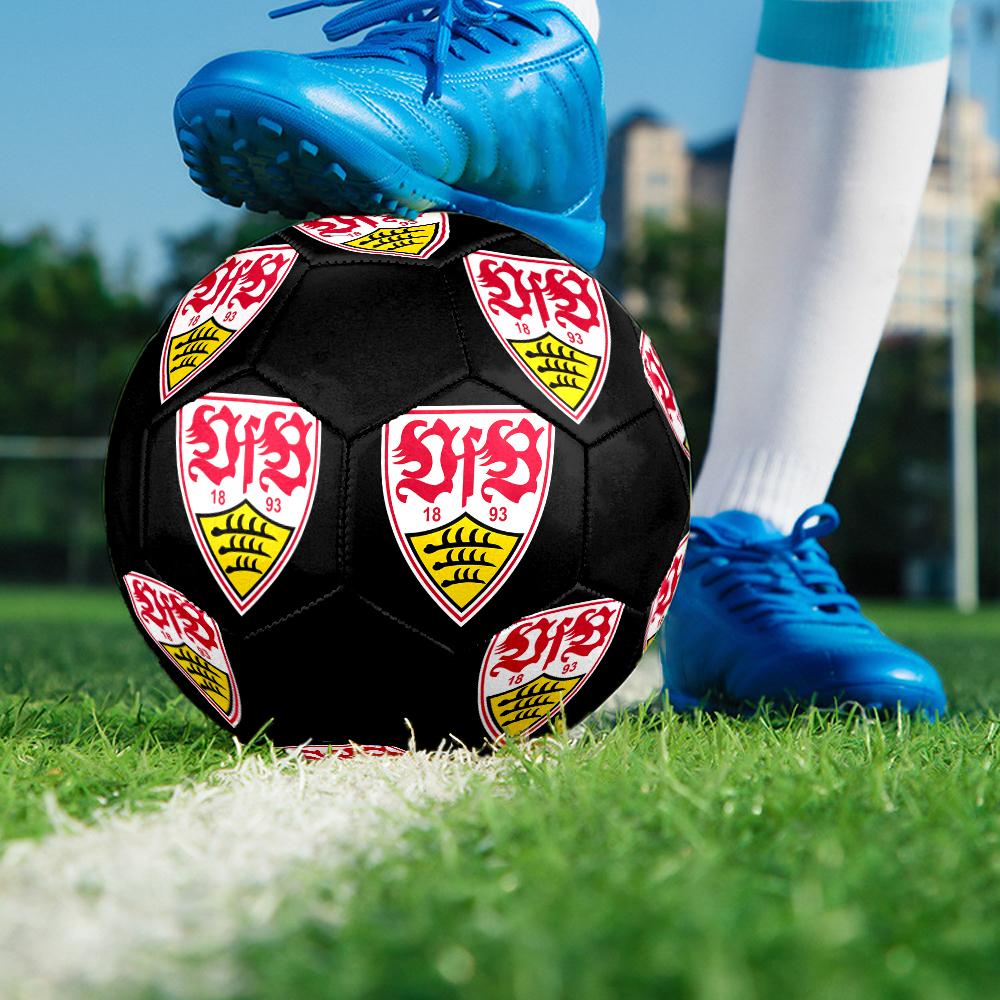 Sportverein Darmstadt Indoor Soccer Ball Colorful Machine Stitched PVC Size 5 Team Training Competition Ready Durable High-Bounce Cool Sports Gift