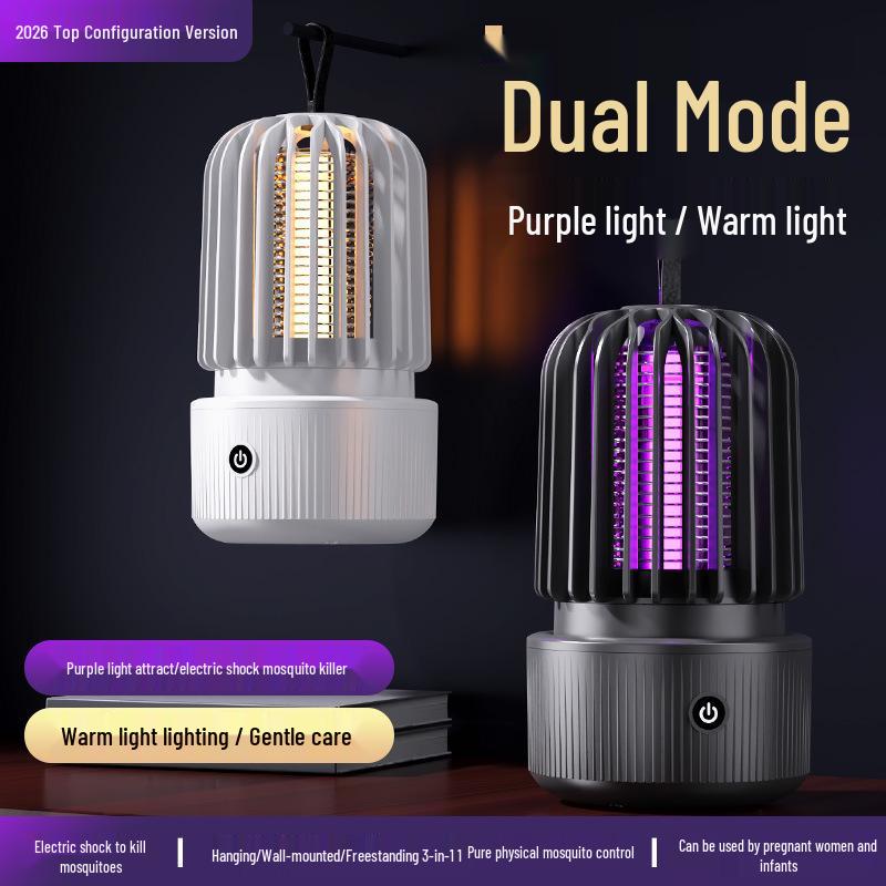 2026 Dual-Purpose UV Mosquito Killer Lamp for Indoor/Outdoor Use
