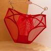 Lace Mesh Women's Low Waist Butterfly & Flower Panties
