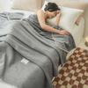 OEING Waffle Milk Velvet Winter Blanket