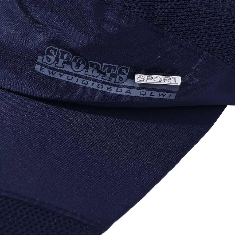 Casual Summer Sun Hat Breathable Golf Sport Cap Mesh Caps Quick Dry Mesh Cap Visor Cap Baseball Hat