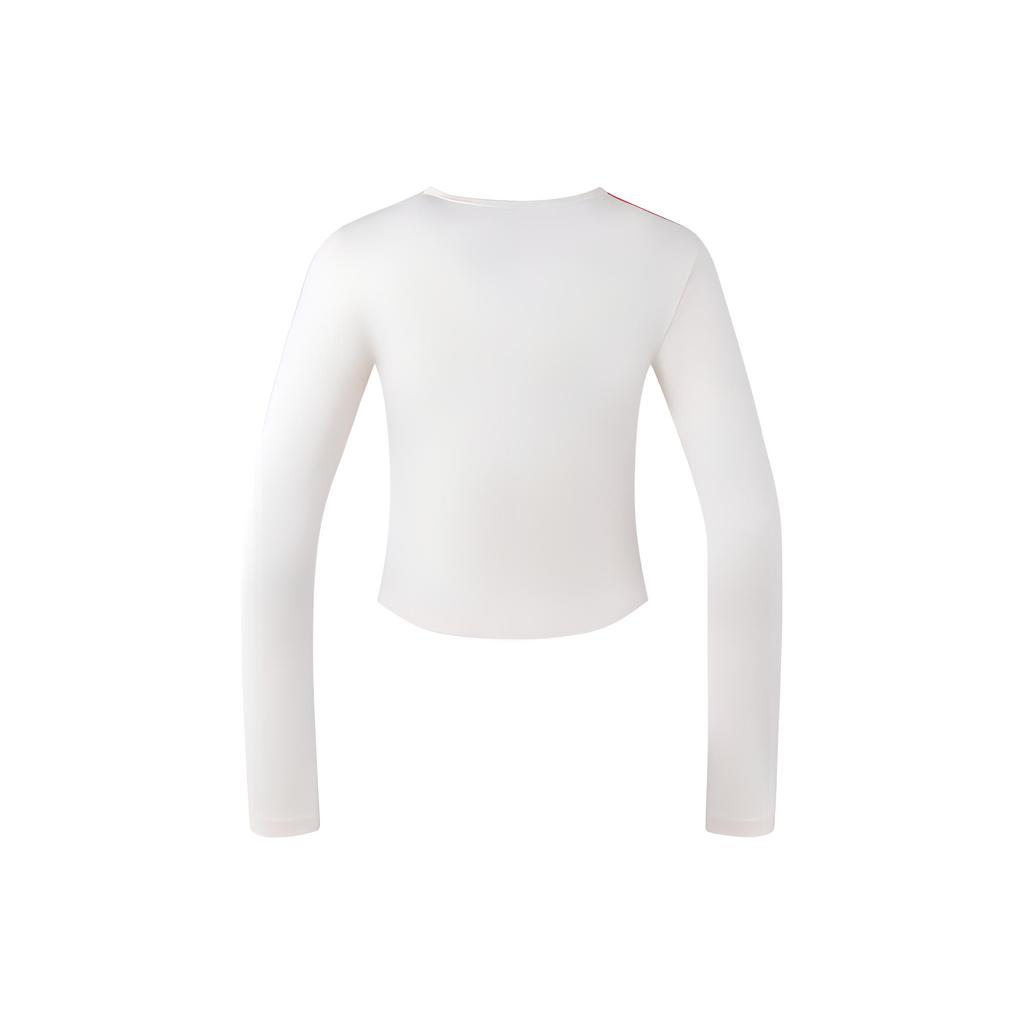 New Adidas Set in Sleeve T Shirt Women's Pink White IX5646