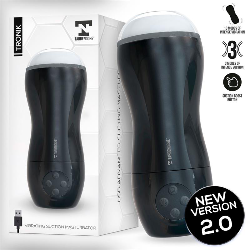 Tronik 2.0 Masturbator with Suction and Vibration USB