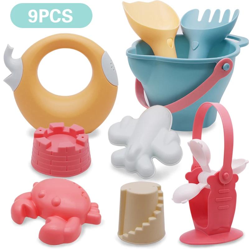 Soft Rubber Beach Toys Beach Water Play Sand Play Soft Material Summer Hot Selling Children's Water Play Toy Set