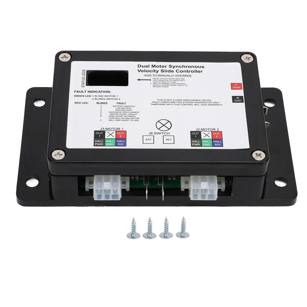 RV Slide Controller 13398‑DO Dual Motor Synchronous Velocity Slide Controller for Lippert In Wall Slide Out On RV