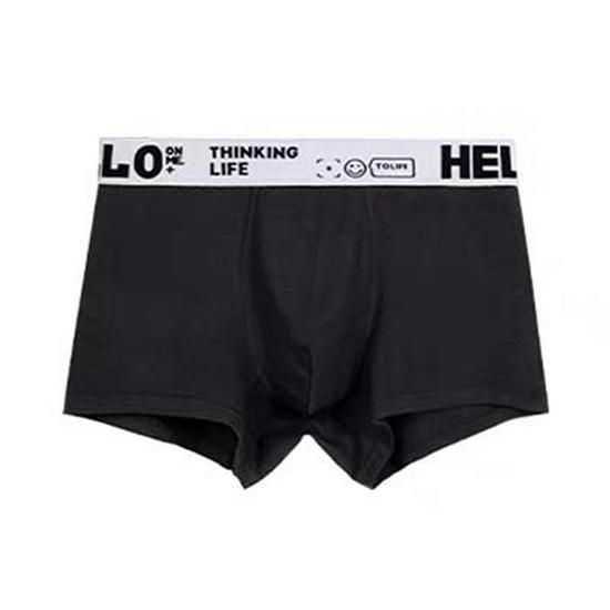 

Трендовые мужские спортивные трусы средней посадки 2024 года: Антибактериальное, Удобное Осенне-Зимнее Нижнее Белье для Подростков 4XL