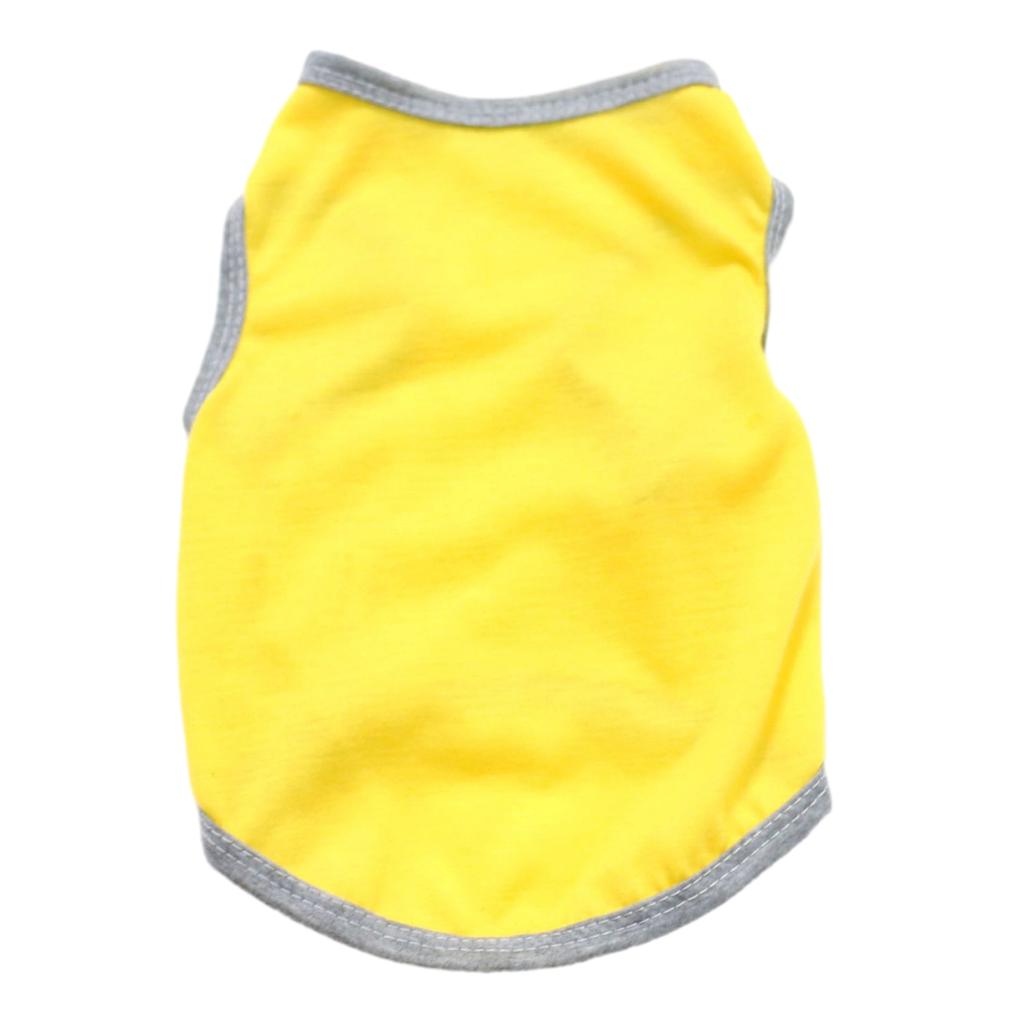 Dog Vest Summer Tank Top Funny T-shirt for Small Dogs Pet Vest with Letter Printing Thin Clothing for Outdoor Activities