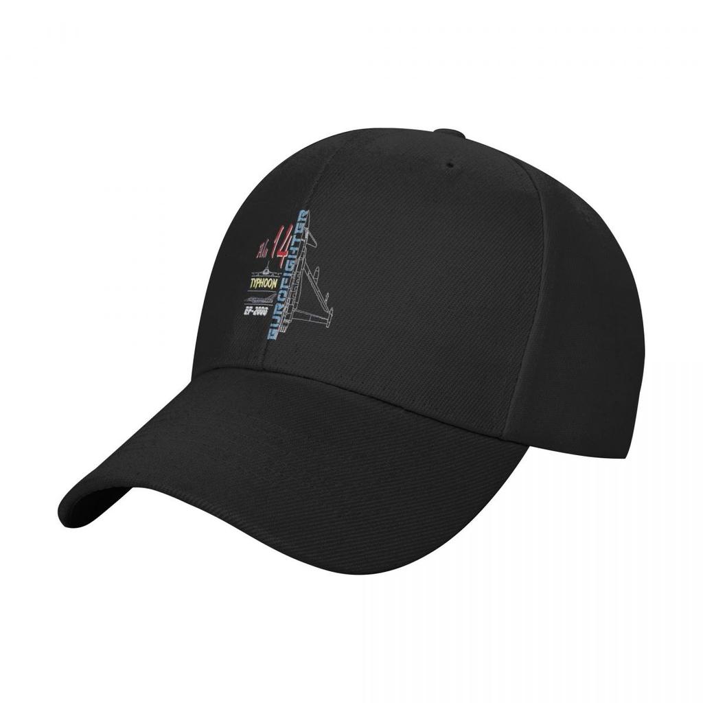 Ala Eurofighter Typhoon Profil Prodyšný Design Unisex Klobouky Čepice Pro Unisex Dámské Baseballové Čepice