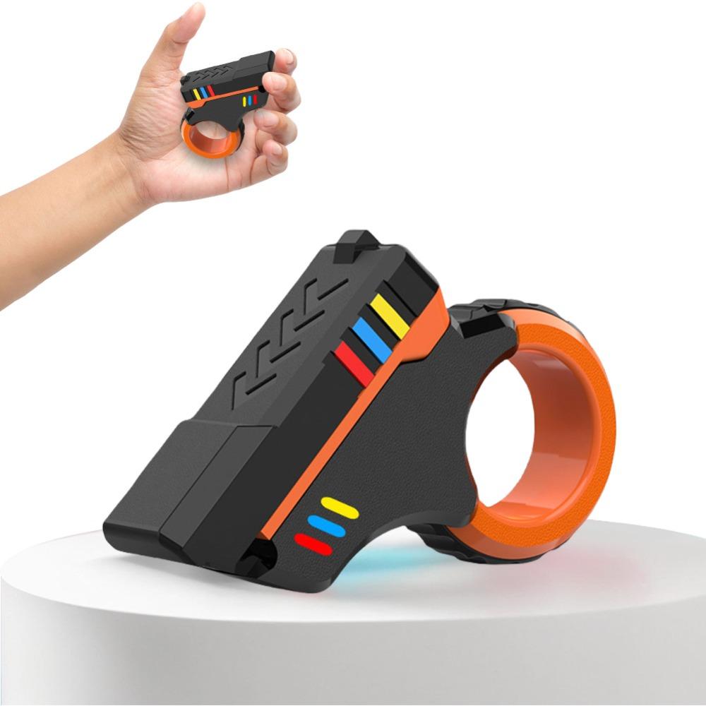 3D Printed Rotary Finger Sliders Soothing Fidget Ring Toys Portable Spinner Toys  Adult Kids