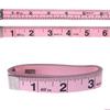 Pink Tape Measure Body Measurement Sewing Tailor Craft Vinyl Ruler 60-Inch/150cm Weight Loss Me-dical Clothing Making