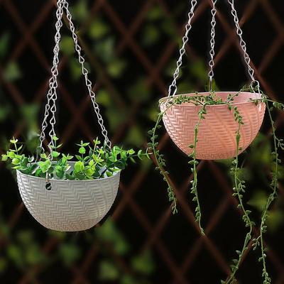 Cesto Sospeso Creativo per Succulente e Piante Ragno - Fioriera Decorativa in Plastica