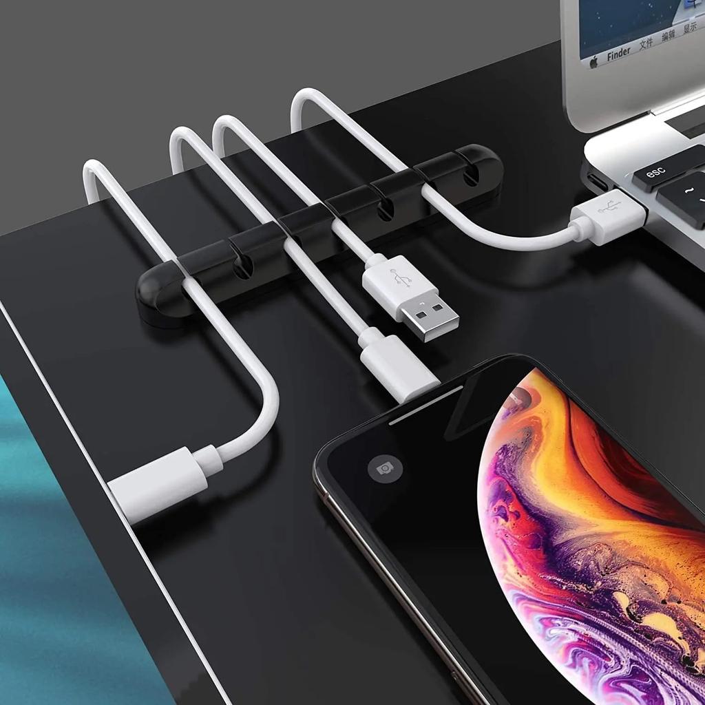 Cable Organizer for Data Cables Desktop Wire Storage Charging Cable Protector Management Tool