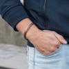 Verdrehte reine Kupferarmbänder Zopf Gesundheit Energie Magnetische Armreifen Vorteile Herren Verstellbares Armband Schmuck Arthritis Schmerzlinderung