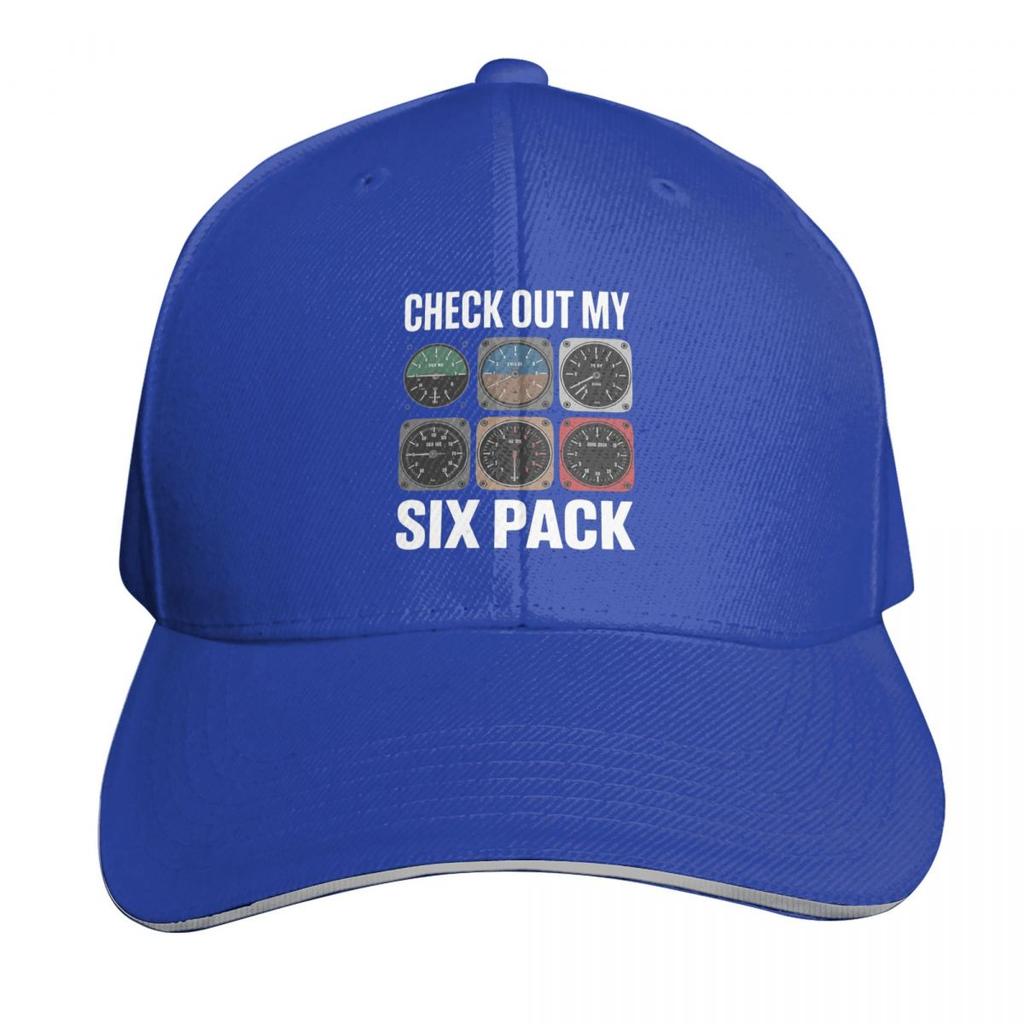 Pilot Cockpit Flugzeug Sechs-Pack Fluginstrumente Kappe Mode Lässig Baseballkappen Verstellbare Mütze Hip Hop Unisex Baseballkappen