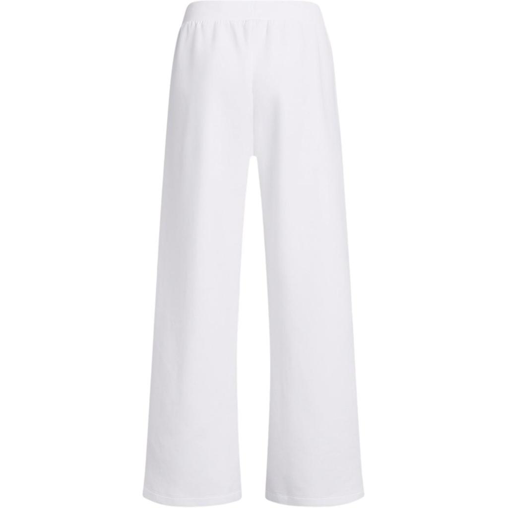 Under Armour Unstoppable Fleece Wide Leg Pants Women Pants White 1386490-100