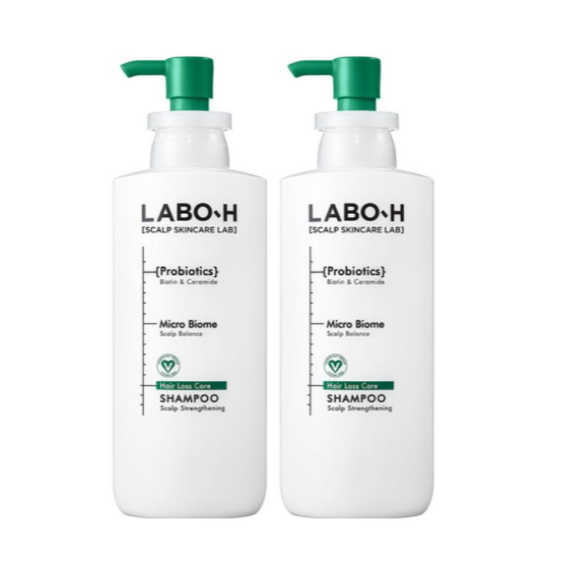 Labo-H Probiotics Scalp Strengthening Shampoo 400ml 2ea Korea Beauty