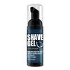 Mousse à raser 60 ml, riche en mousse, adoucit la barbe, nettoie, savon à raser pour hommes, élimine la barbe, fournitures de rasage