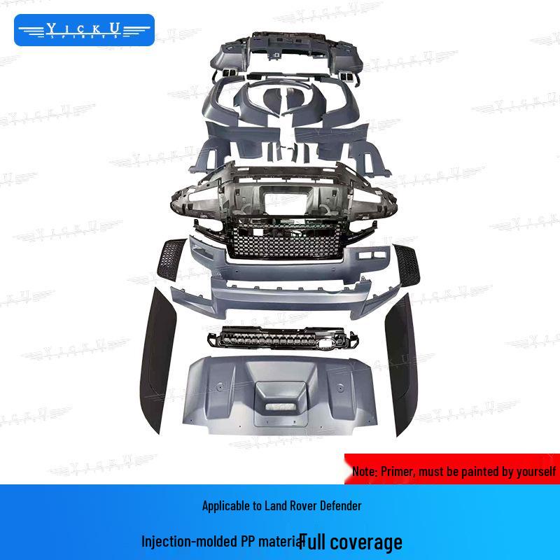 Land Rover Defender 110 (2020-2026) OCTA Wide Body Kit: Front & Rear Bumpers, Fender Flares, Grille.