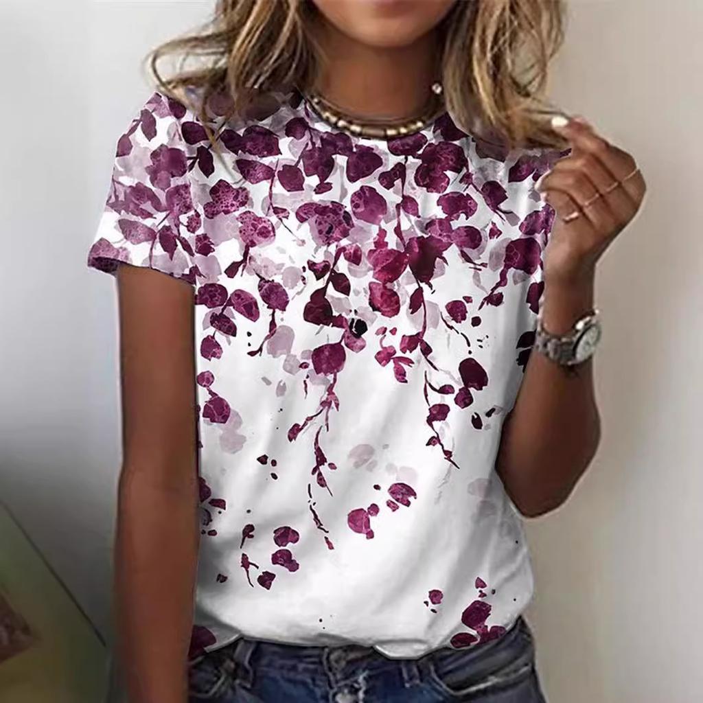 Casual American 3D Printed Short Sleeved T-shirt