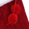 Cute Christmas Knitted Stockings Socks Candy Gift Party Favor Bag Tree Hanging Ornament Home Christmas Decoration