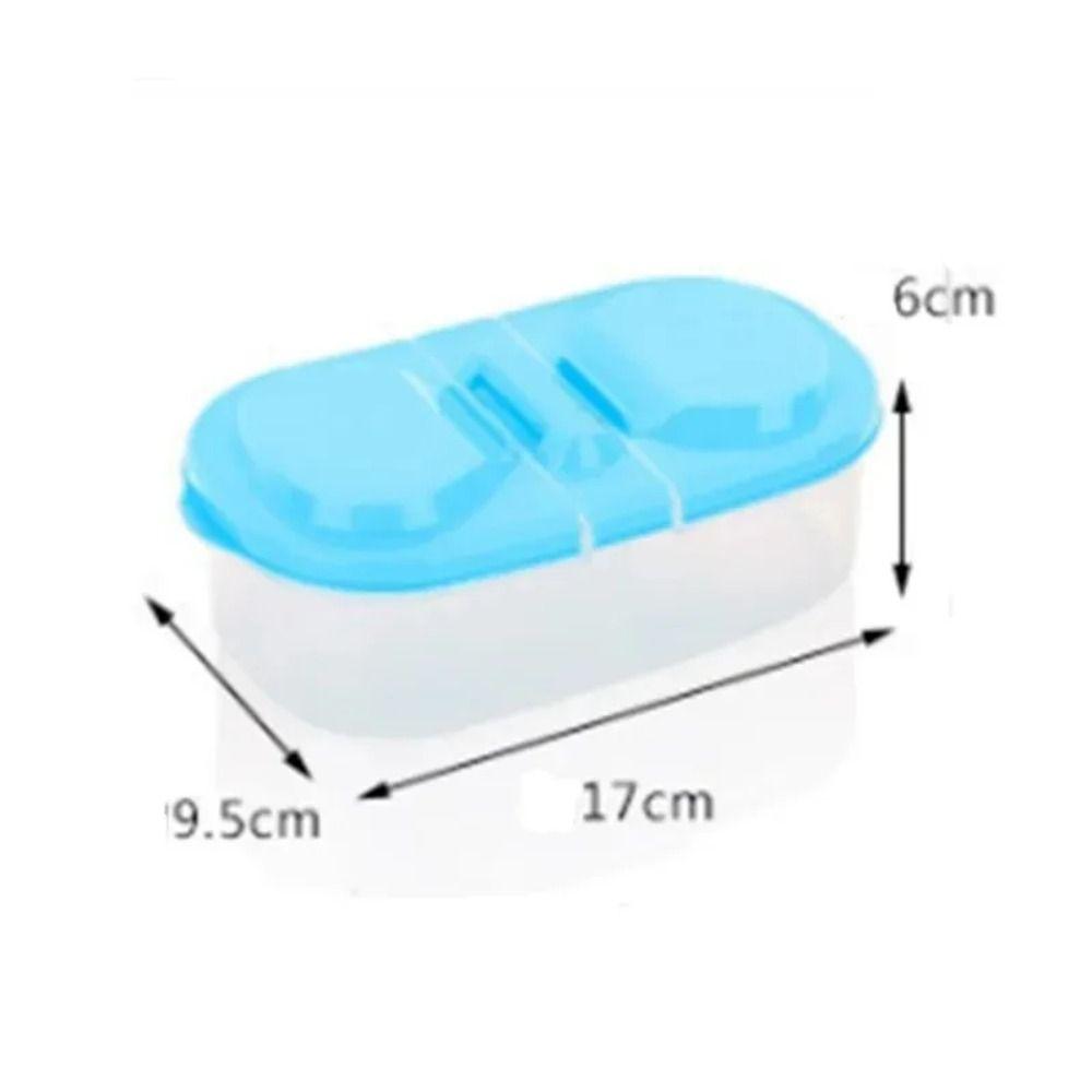 Portable Food Container Plastic Fruit Container Storage Box Household Lunch Box