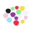 12/16/18 Pcs 3/5Ml Glass Vials Protective Vial Caps For Insulin Bottles Leak-Proof Dust-Resistant Lids Cover For Flip Off Caps