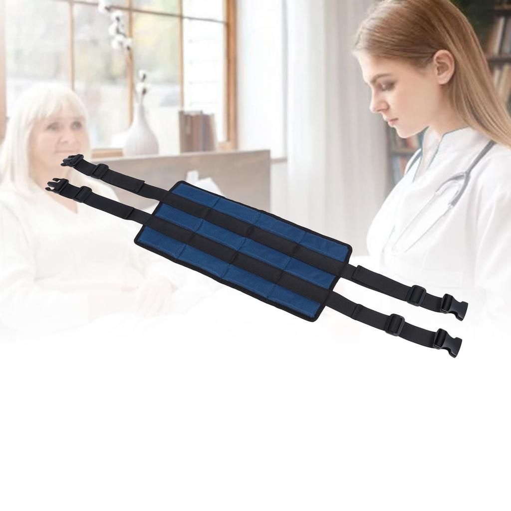Wide Wheelchair Calf Strap Footrest Adjustable Wheelchair Leg Seat Belt Leg Restraining Strap for El