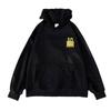 American retro hooded sweater trendy brand personalized design sense pocket men's autumn ins loose couple niche coat