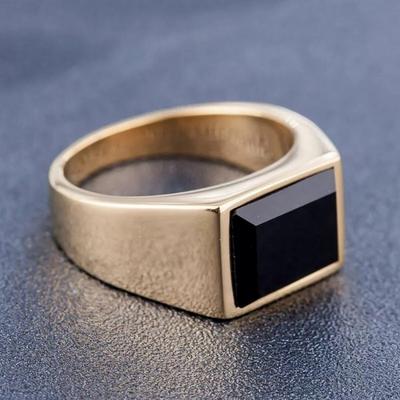 Black Onyx Gemstone Ring, 925 Sterling Silver Ring, Ring, Handmade Jewelry, Birthstone Ring, Wedding Ring, Mens Ring
