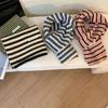 Knitted Knitted Scarf Stripe Scarves Bib New Neckerchief  Outdoor Sports