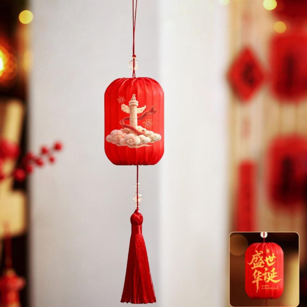Luminous Mid-Autumn Festival Lantern Ancient Style New Chinese Tassel Lantern Outdoor Indoor Use