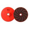 Grit Flap Wheel Sanding Discs Flap Discs Double Fixed For Metal Stone Grinding Chamfering With M10 Spiral Interface