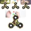 Colorful Plastic Fidget Spinner Kids Toy Yellow Cartoon Illustration