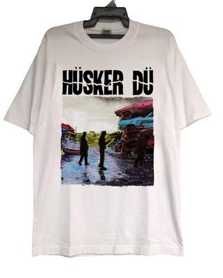 Husker Du Band Albums Wit Katoenen Shirt VOLLE maat S5XL MI913 Unisex T-shirt
