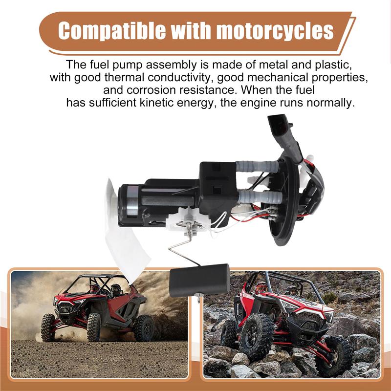 Wytrzymały-Zespół pompy paliwa motocyklowej Do Polaris XP 4 Turbo 2016- 2208060 2206278 47-1015