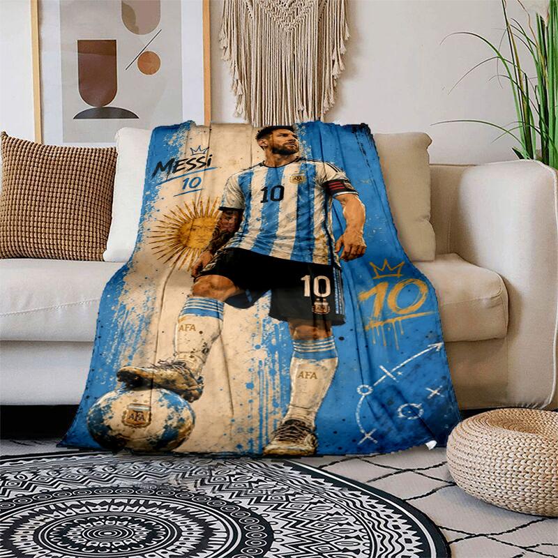 Argentina'S Victory Celebration Vibrant Artwork Blanket Soft And Comfortable Suitable For All Seasons Office Rest Blanket Air Conditioning Blanket