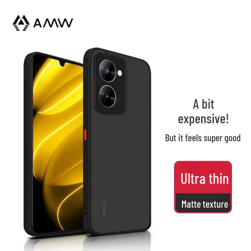 

AMW Frosted Anti-Drop Phone Case for Realme V30/V30T