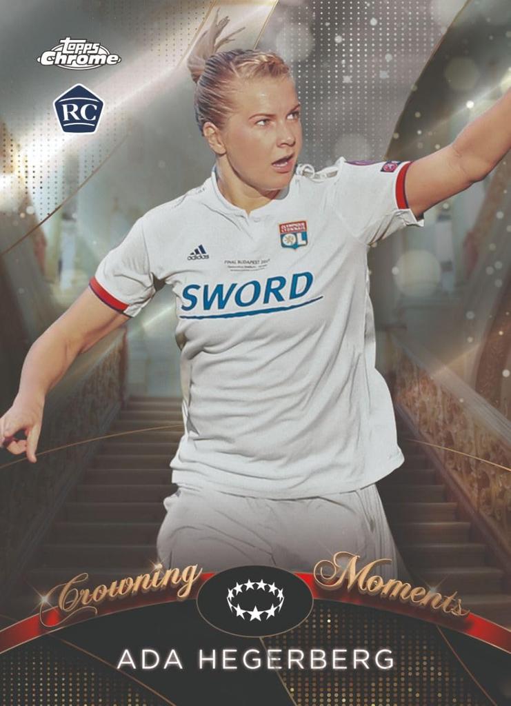 2023 Topps UCL Chrome Piłka nożna 2023 Topps UWCL Liga Mistrzów Chrome Kobieca Kobieca