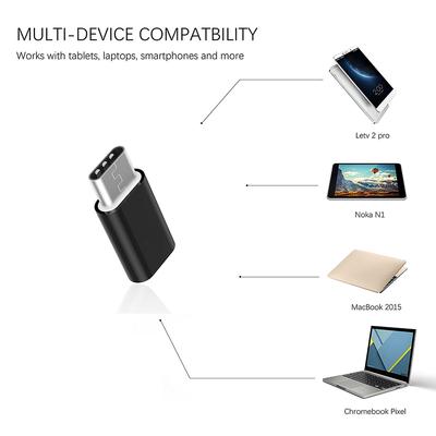 Usb Male Type-c To Connector Usb Micro Female 3.1 Usb-c Adapter 23.8mm Converter 5.2mm * * 9.9m O2K5