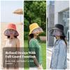 Sun Hat with Face Visor Adjustable Wide Brim Lightweight