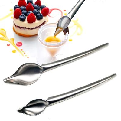 Kochdekorationslöffel Dekorieren Sushi Essen Zeichenwerkzeug Design Soße Dressing Teller Dessert Backform Kuchen Gastronomie Kaffeelöffel