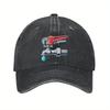 Plumber Wrench Leak Graphic Baseball Cap Adjustable Dad Hat for Men Women