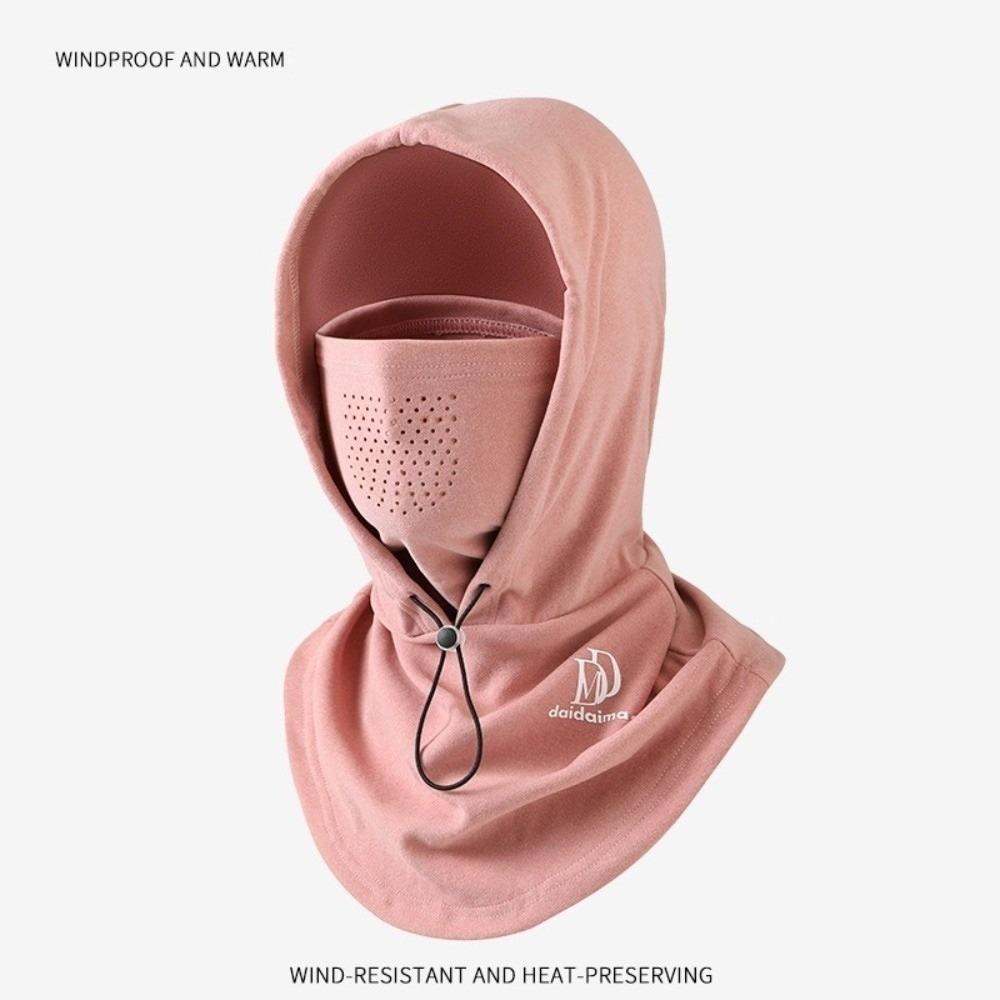 

Теплая шапка с капюшоном, ветрозащитная шапка для защиты ушей, новая шапка-пуловер, осень и зима 6