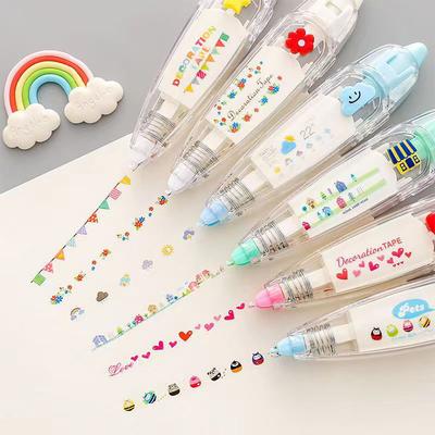 Kawaii Animals Cat Dog Owl Press Type Decorative Correction Tape Hand Account Diary Stationery School Supply