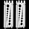 Plastic Thread Gauge Durable Checking Sizes for Nut Bolt Bolt and Nut Identifier Gauge  Toolbox