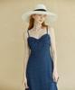 Bellodinela Pocari Flare Dress Navy